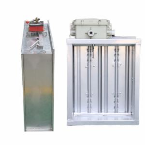 Rectangular Duct Connection System Fire Dampers Easy To Install