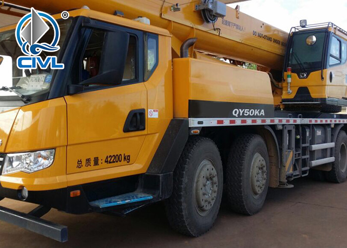 Construction Building 22m Telescopic Boom Truck Crane