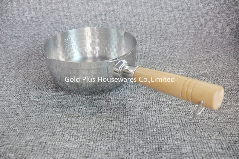 22CM Promotional Stainless Steel Cooking Pot With Long Straight Handle