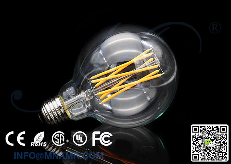 Shop Vintage Edison Light Bulbs 10W Dimmable G125 LED Bulb E27 110V 120V 130V 220V 230V 240V