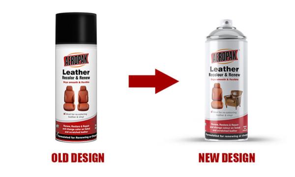 400ml Acrylic Leather Paint , Leather Spray Paint For Car Seats Renew And