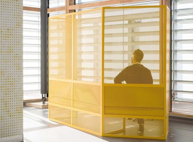 Perforated Metal Partition Wall – Attractive and Artistic Ornamental Effect For Space Partition Wall Design
