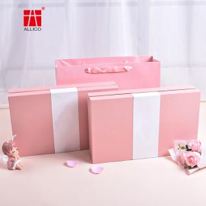  Clamshell Rigid Cardboard Gift Boxes Book Shape Handmade OEM Manufactures