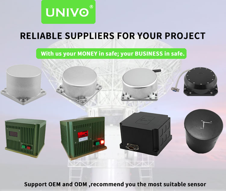RS422 Output UNIVO UBTPT400 112-112-77.5mm 900g Navigation Inertial System with Small Size