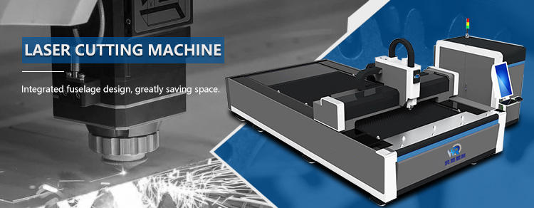 Pulsed Plate Practical Fiber Laser Cutting Machine Gantry Double Drive