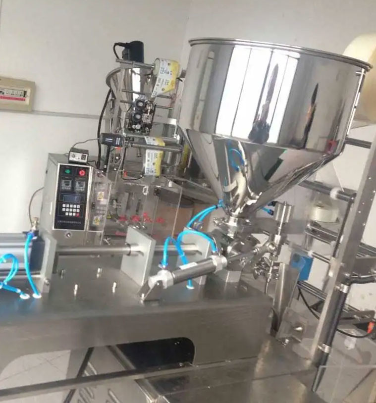 Npack Automatic Ketchup Packet Filling Machine Vertical Packing