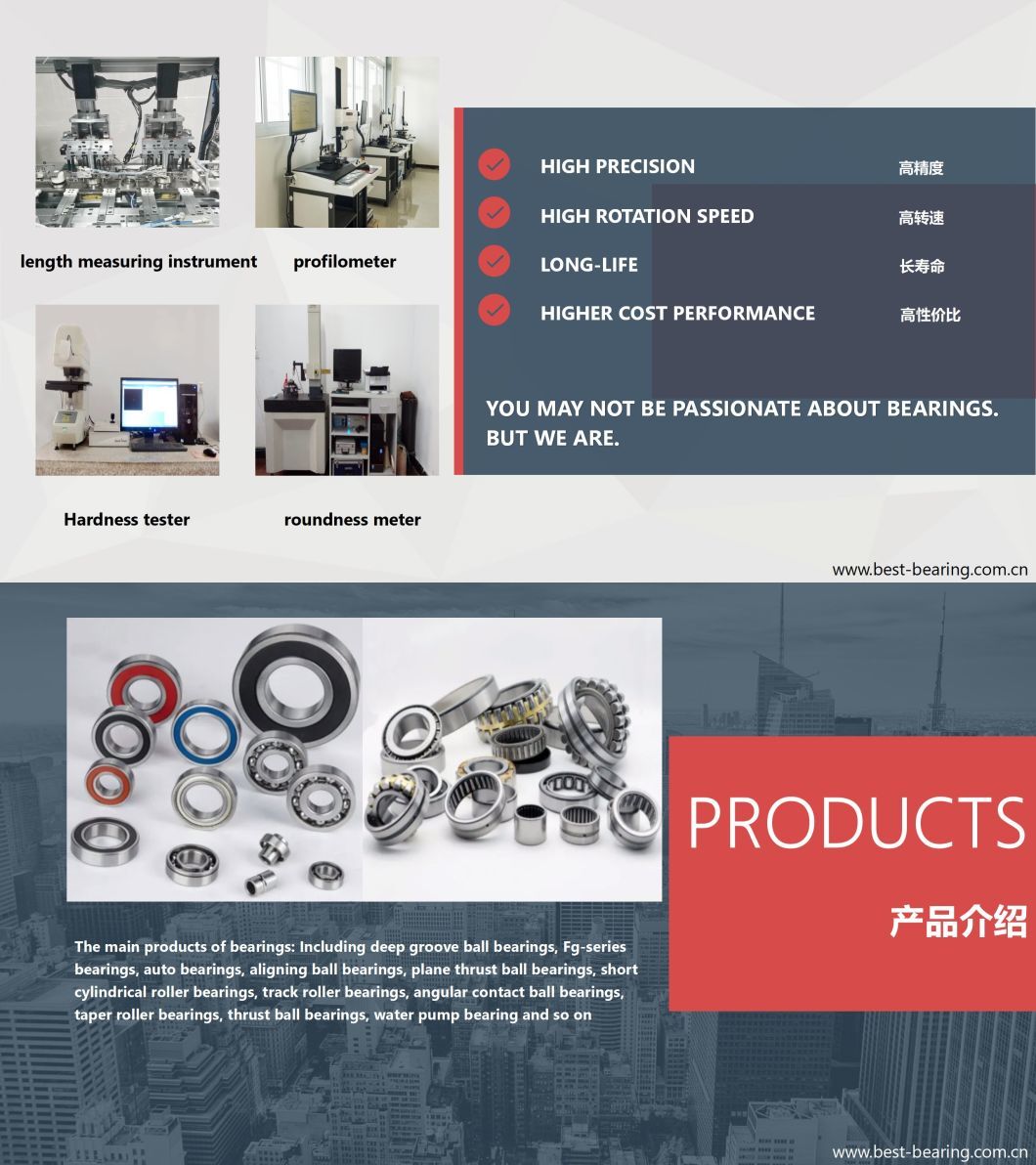 Low Noise High Speed China Wholesale Ball Bearings