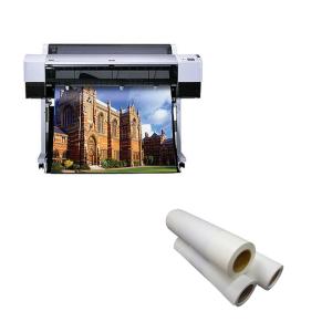 Water Based Polyester Inkjet Glossy Canvas Roll 260gsm