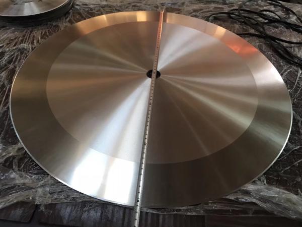 4.76 Mm Thickness Log Saw Blade Round Blade For High Cutting Speed Facial Tissue