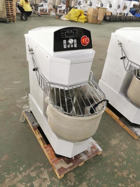 80L Spiral Mixer 3.37KW Dough Kneading Equipment 17.8 Rpm Restaurant Kitchen