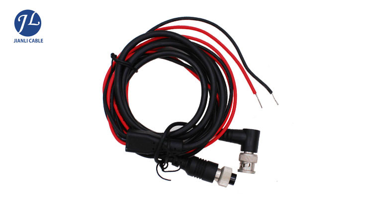 Pure Copper Aviation Cable  Connect  Rca And Bnc And Dc Female