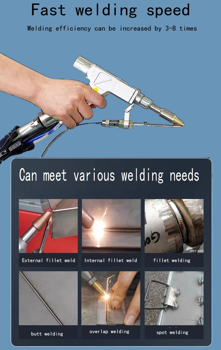 1500W 2000W 3000W Laser Welding Machine Handheld RAYCUS MAX Fiber Laser Welder Machine 5 in 1 for Cleaning Cutting Welding Metal
