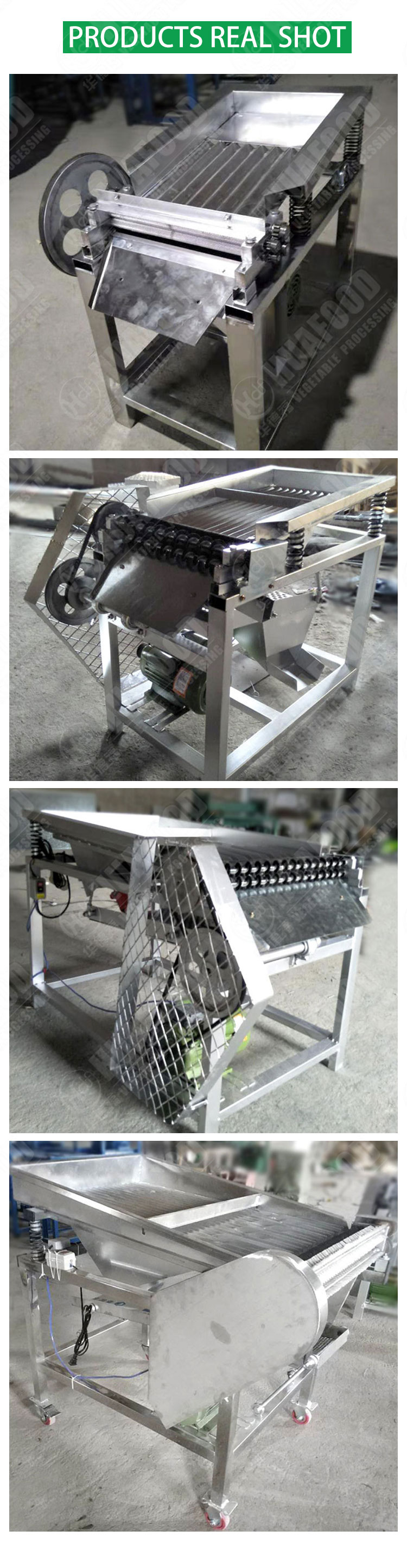Commercial Fruit Vegetable Processing Equipment Pea Sheller Machine