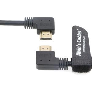 Right Angle HDMI 30cm Z Cam E2 L Shape 4K 60P HDMI Cable for Atomos Shinobi