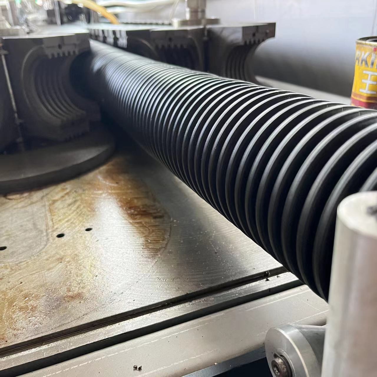 PP PE PVC Single Wall Corrugated Pipe Machine Plastic Corrugated Pipe Extrusion Machine