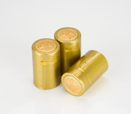 PVC wine shrink capsules Packaging capsules for wine bottle PVC heat shrink