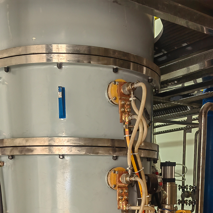 Customized Vapor Deposition Furnace Gradient Sediment Or Mixed Coating For Metal Halides