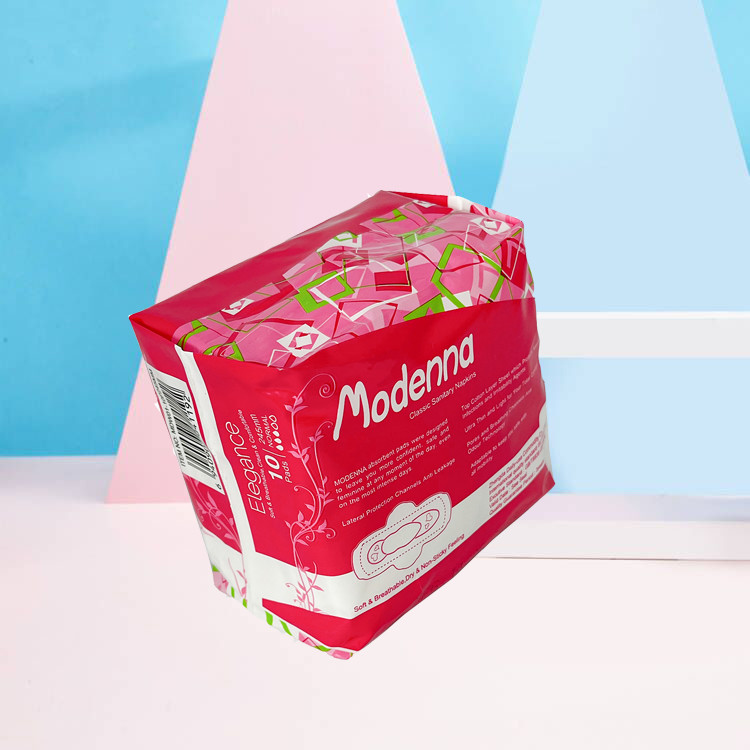 Feminine ultra thin organic cotton sanitary towel napkin pad for girl women lady female menstrual