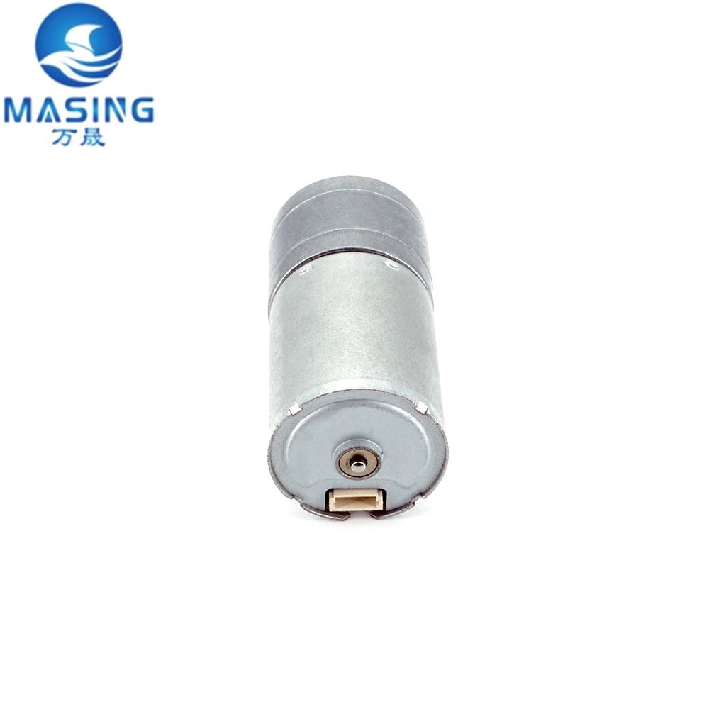 DC3.7V 260RPM High Speed High Torque Brushless 370 Geared DC Motor For Smart Breast Shaker