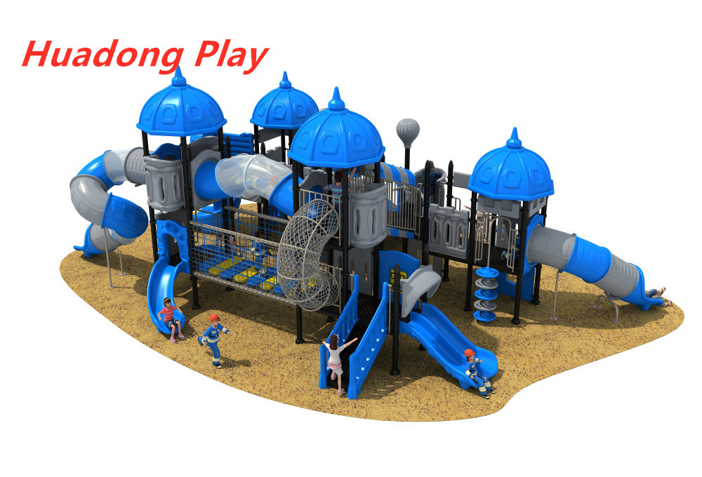 European And Korea Castle Outdoor Slide Fashion Design With Big Size