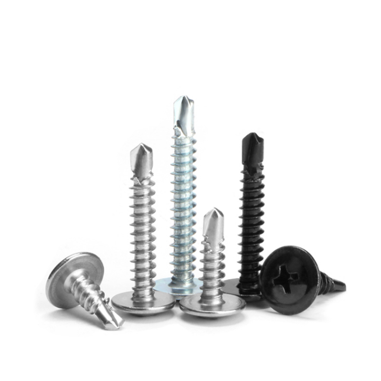 Stainless Steel Cross Recessed Self Drilling Screw with Truss Head Metric Measurement