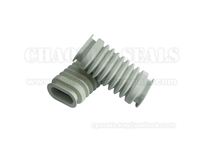 67 x 30 x 85 mm Air Aging Resistance and insulating Silver Grey EPDM Rubber Bellow Seal