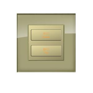 Impact Resistant Tempered Glass Light Switch RS485 Protocol 12V DC