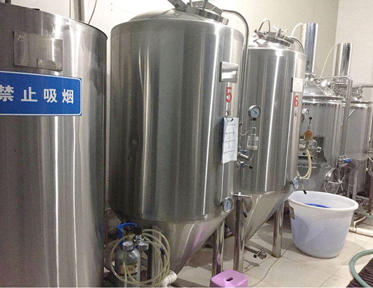 Easy to Operate Stainless Steel Micro Brewing Equipment for Small Beer Brewery 480 KG