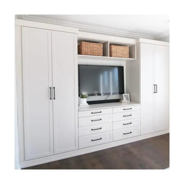 YALIG Customized Walk in Closet Cabinet Design for Home Villa Hotel Apartment