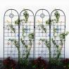 Buy cheap Waterproof Black Decorative Metal Garden Fence Panels Set For Flower Bed 32 Inch from wholesalers