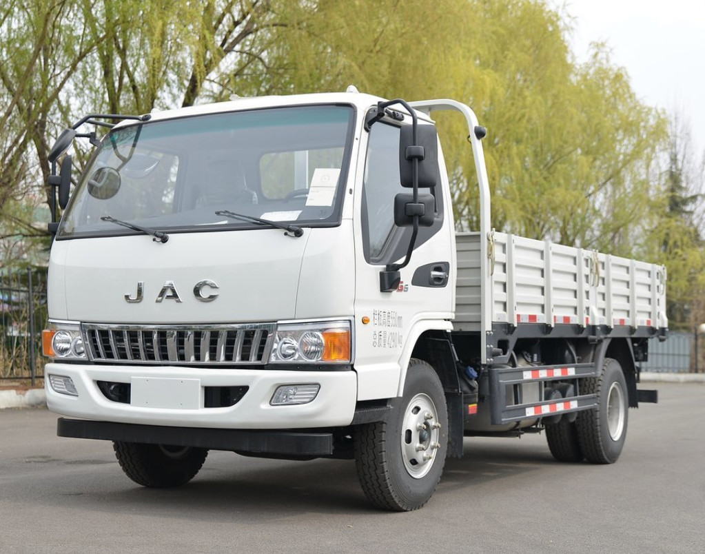 JAC Kangling G6 156HP 4X2 4.15M Single Row Dump Truck Rated Load 1495KG