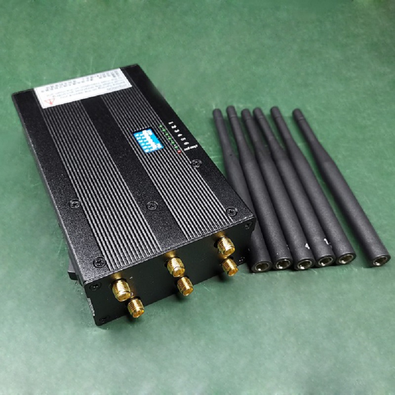 6 channel handheld GPS jammer GSM 3G 4G GPS WIFI wireless signal jammer