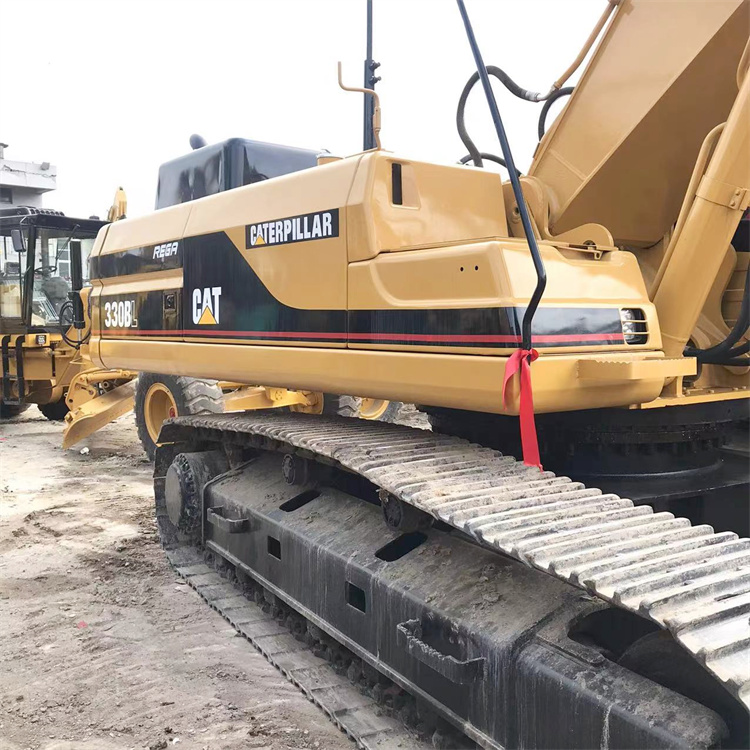 30 Ton Used Caterpillar 330BL Excavator with Original Hydraulic Cylinder in Shanghai
