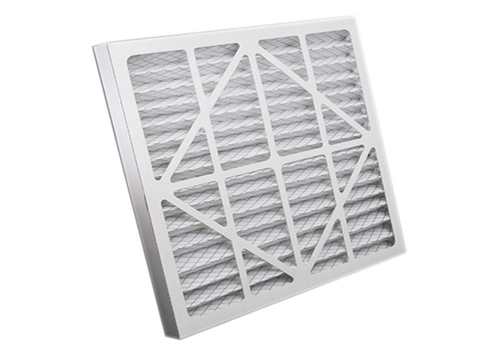 Foldaway Cardboard Frame Air Purifier Pre Filter 100-250Pa Resistance