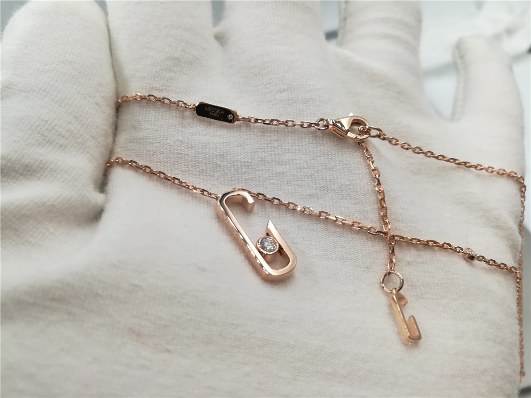 Luxury Jewelry new style necklace 18k white gold yellow gold rose gold diamond necklace