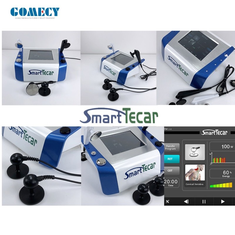 Portable High-Performance Radiofrequency Tecar Therapy Machine for Horse Sports Injuries - Advanced Physiotherapy Treatment