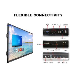 Qtenboard Interact Smart Board Educational Office Interactive Flat Panel