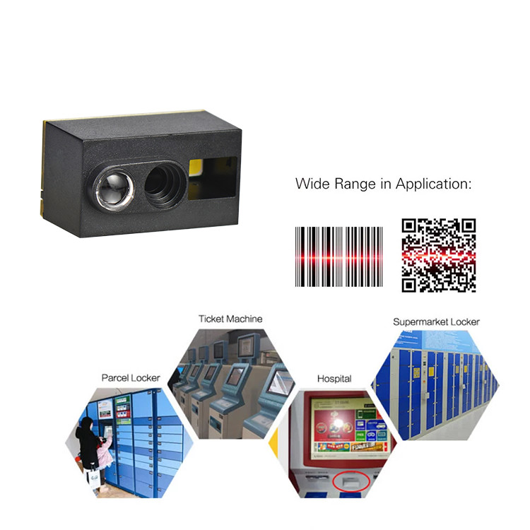 CMOS Barcode Qr Reader Module Mini 2D Scan Engine YHD-M802D