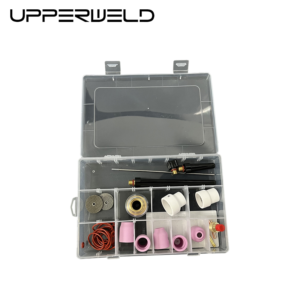 27PCS TIG Welding Torch Accessories for WP-9/20 2.4mm Diameter Ceramic Nozzle Included