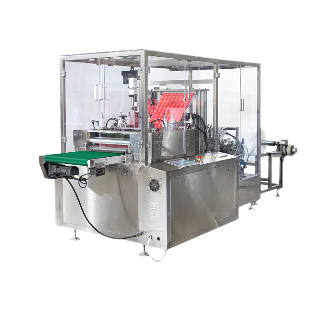 Beauty Automatic High Speed Alcohol Pad Making Machine High Speed PLC Controlled System Wet Wipes Making Machine