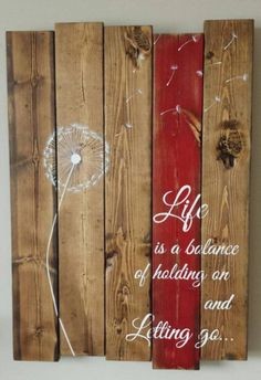 Lightweight Wood Pallet Plaque , Economic Pallet Art Sayings WP0107