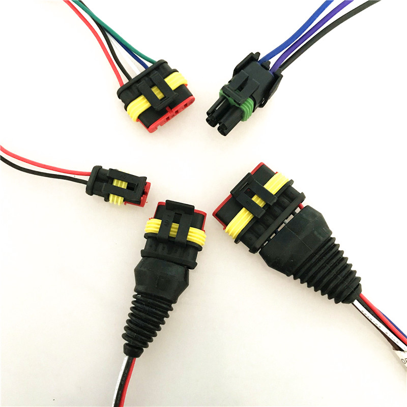 Car Waterproof Sensor Wiring Harness Connector Econoseal J Mk 4 Pin Auto
