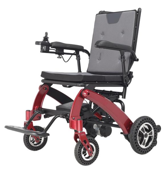 Elderly Adult Disabled Electric Aluminum Lightweight Foldable Wheelchair For