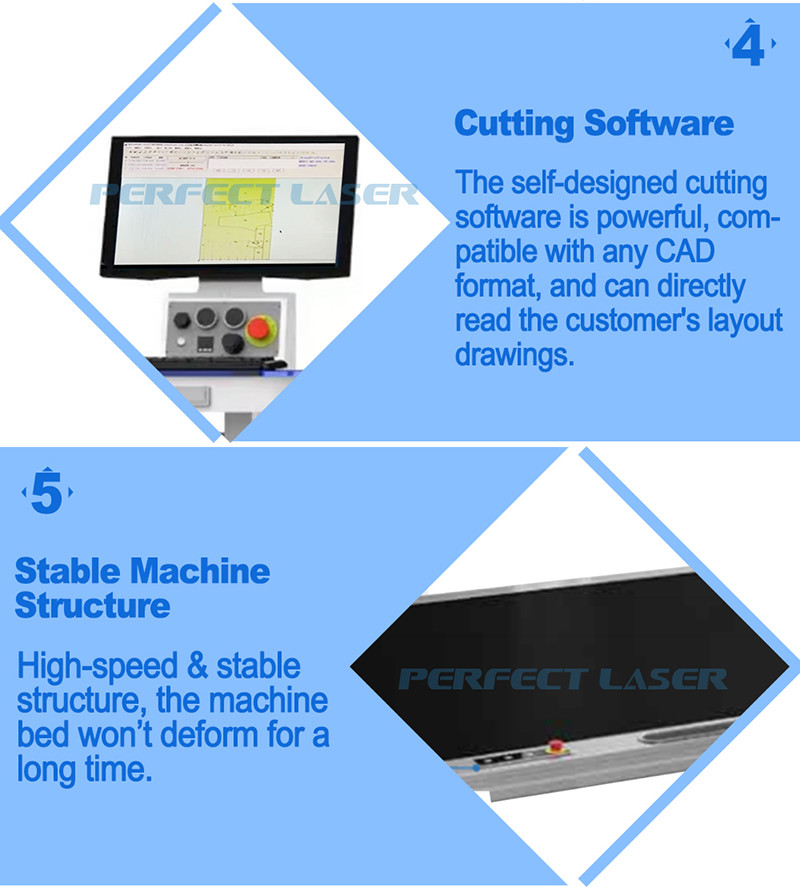 Automatic Multi-Layer Fabric Cutting Machine for Cotton / Nylon / Wool / Artificial Leather-PE-B2025II