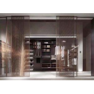 Clear EVA Interlayer Laminated Glass With Metal Coated Mesh Fabric