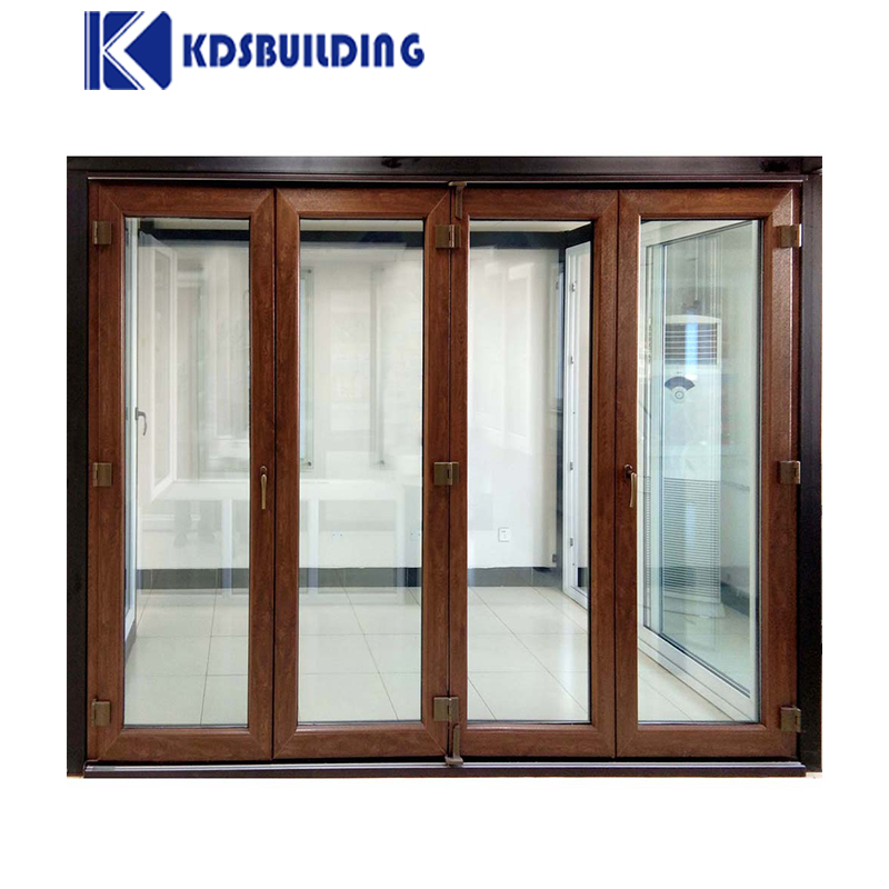 Swing PVC Decorative Door Soft Plastic High Speed Stack Upvc Folding Door