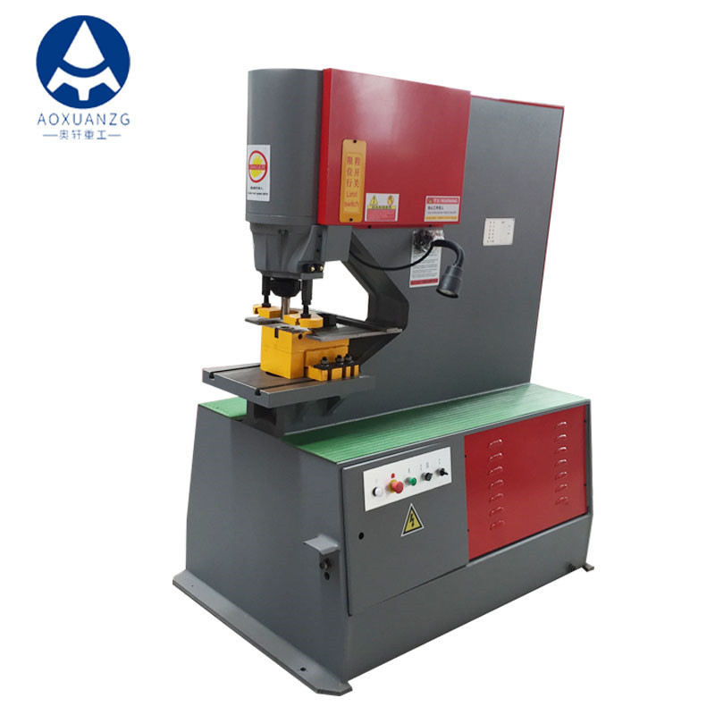 Multifunctional Punching, Bending, Shearing, Square Bar And Round Bar Cutting Hydraulic Ironworker
