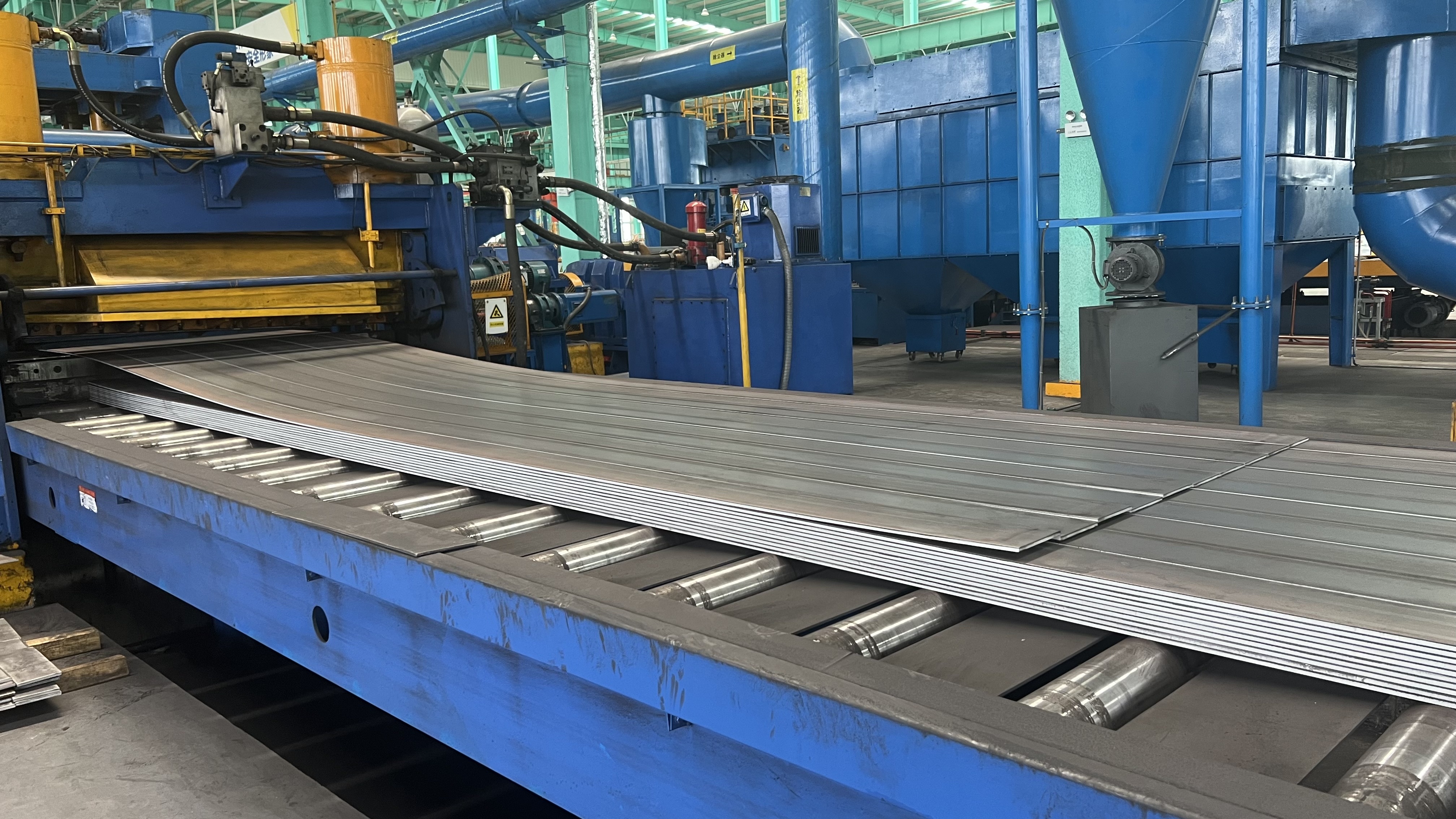 Steel Mill Thick Coil Uncoiler with Automatic Cutting and Length Control Technology