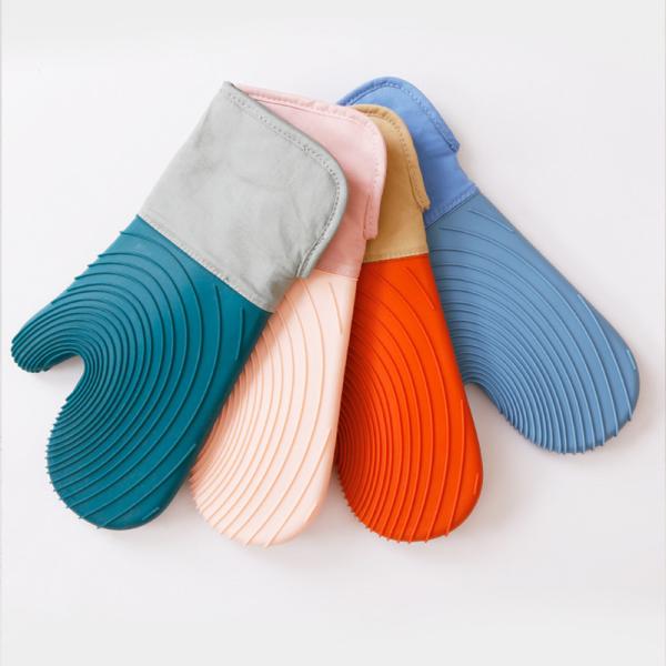 Multifunction Professional Heat Resistant Flexible Oven Gloves Silicone Oven