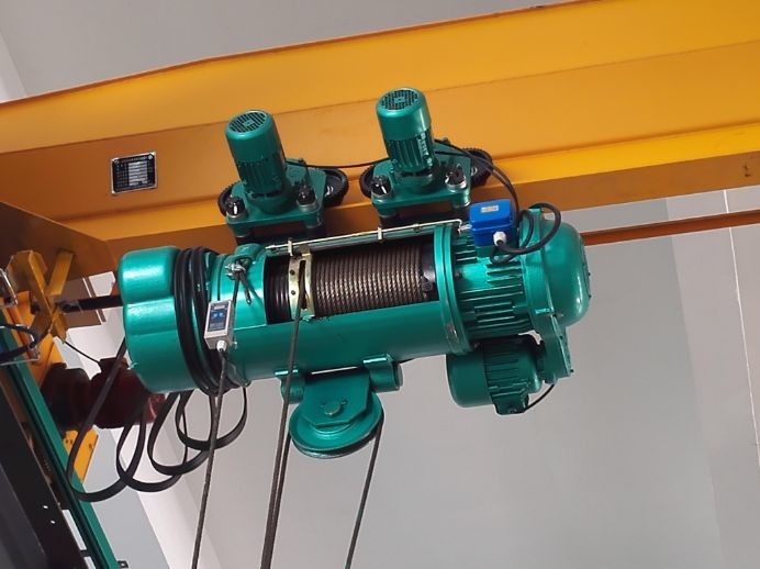 Electric Hoist Single Girder Overhead Crane 20t Load For Workshop